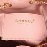 Chanel Small 25 Hobo Bag Light Pink Caviar Gold Hardware - Thumbnail View 9