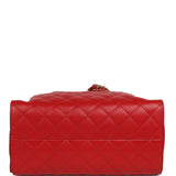 Chanel Medium 25 Hobo Bag Dark Red Caviar Gold Hardware - Thumbnail View 6