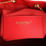 Chanel Medium 25 Hobo Bag Dark Red Caviar Gold Hardware - Thumbnail View 10