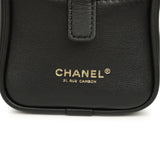 Chanel Mini Bowling Bag with Strap Black Calfskin Gold Hardware - Thumbnail View 8
