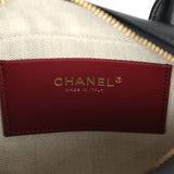 Chanel Mini Bowling Bag with Strap Black Calfskin Gold Hardware - Thumbnail View 10