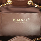 Chanel Mini 25 Hobo Bag Dark Brown Caviar Gold Hardware - Thumbnail View 9