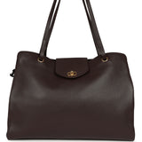Chanel XXL "It Girl" Shopping Tote Brown Grained Calfskin Gold Hardware - Thumbnail View 1
