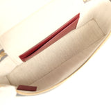 Chanel Top Handle Long Vanity Case with Chain Dark Grey Suede Gold Hardware - Thumbnail View 9