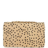 Chanel "Cheetah Print" Medium Flap Bag Light Beige Calf Hair and Black Lambskin Gold Hardware - Thumbnail View 4