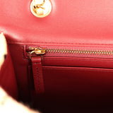 Chanel "Cheetah Print" Medium Flap Bag Light Beige Calf Hair and Black Lambskin Gold Hardware - Thumbnail View 10