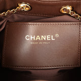 Chanel Mini 25 Hobo Bag Dark Brown Caviar Gold Hardware - Thumbnail View 9
