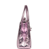 Chanel Small Kelly Shopper Pink Metallic Calfskin Silver Hardware - Thumbnail View 3