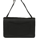 Chanel Maxi "Souplissimo" Large Flap Bag Black Grained Calfskin Gold Hardware - Thumbnail View 4