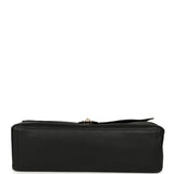 Chanel Maxi "Souplissimo" Large Flap Bag Black Grained Calfskin Gold Hardware - Thumbnail View 6