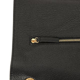 Chanel Maxi "Souplissimo" Large Flap Bag Black Grained Calfskin Gold Hardware - Thumbnail View 8