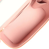 Chanel Small Top Handle Vanity Case Light Pink Croc Embossed Calfskin Gold Hardware - Thumbnail View 9