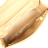 Chanel Mini "Souplissimo" Flap Bag Beige Suede Gold Hardware - Thumbnail View 9