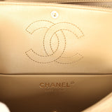 Chanel Mini "Souplissimo" Flap Bag Beige Suede Gold Hardware - Thumbnail View 10