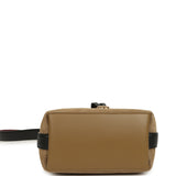 Chanel "CC Loop" Bucket Bag with Leather Strap Dark Beige Suede, Black Leather Gold Hardware - Thumbnail View 7