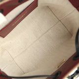 Chanel "CC Loop" Bucket Bag with Leather Strap Dark Beige Suede, Black Leather Gold Hardware - Thumbnail View 10