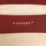 Chanel "CC Loop" Bucket Bag with Leather Strap Dark Beige Suede, Black Leather Gold Hardware - Thumbnail View 11