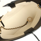 Pre-owned Chanel Top Handle Bucket Bag Black Calfskin Gold Hardware - Thumbnail View 9