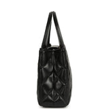 Chanel Small Kelly Shopper Black Shiny Lambskin Gold Hardware - Thumbnail View 3