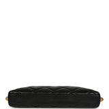 Pre-owned Chanel Crush On Chains Hobo Bag Black Lambskin Antique Gold Hardware - Thumbnail View 6