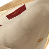 Chanel Maxi "Camerissimo" Camera Case Camera Case Dark Beige Suede Gold Hardware - Thumbnail View 9
