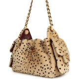 Chanel Mini 25 Hobo Bag "Cheetah Print" Calf Hair Gold Hardware - Thumbnail View 5