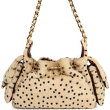 Chanel Mini 25 Hobo Bag "Cheetah Print" Calf Hair Gold Hardware - Thumbnail View 4