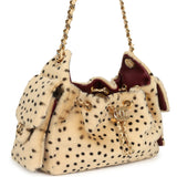 Chanel Mini 25 Hobo Bag "Cheetah Print" Calf Hair Gold Hardware - Thumbnail View 2