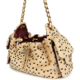 Chanel Mini 25 Hobo Bag "Cheetah Print" Calf Hair Gold Hardware - Thumbnail View 5