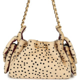Chanel Mini 25 Hobo Bag "Cheetah Print" Calf Hair Gold Hardware - Thumbnail View 4