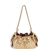 Chanel Mini 25 Hobo Bag "Cheetah Print" Calf Hair Gold Hardware - Thumbnail View 6