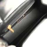 Chanel Small Kelly Shopper Black Shiny Lambskin Brushed Gold Hardware - Thumbnail View 8
