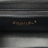 Chanel Small Kelly Shopper Black Shiny Lambskin Brushed Gold Hardware - Thumbnail View 9