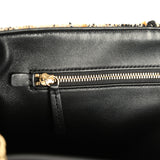 Chanel Maxi Leopard Print "Souplissimo" Large Flap Bag Brown, Black, White Tweed, Mixed Fibers Gold Hardware - Thumbnail View 10