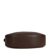 Chanel Round Top Handle Hobo Bag Dark Brown Grained Calfskin Gold Hardware - Thumbnail View 6