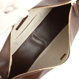 Chanel Round Top Handle Hobo Bag Dark Brown Grained Calfskin Gold Hardware - Thumbnail View 8
