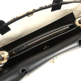 Chanel Small Leopard Print "Urban Essential" East West Shopping Tote Black Calfskin, Brown, Black, White Tweed, Mixed Fibers Gold Hardware - Thumbnail View 7