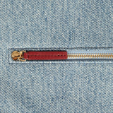 Chanel Maxi "Souplissimo" Large Flap Bag Blue Denim Gold Hardware - Thumbnail View 8