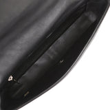 Pre-owned Chanel Medium "Supermarket Comic" Flap Bag Black, Multi Lambskin, Shearling Silver Hardware - Thumbnail View 10