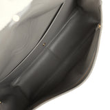 Chanel Maxi "Souplissimo" Large Flap Bag Dark Grey Suede Gold Hardware - Thumbnail View 11