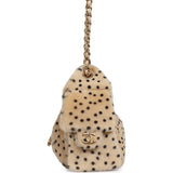 Chanel Mini 25 Hobo Bag "Cheetah Print" Calf Hair Gold Hardware - Thumbnail View 3