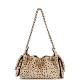 Chanel Mini 25 Hobo Bag "Cheetah Print" Calf Hair Gold Hardware - Thumbnail View 7