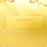 Chanel Mini 25 Hobo Bag Light Yellow Caviar Antique Gold Hardware - Thumbnail View 8