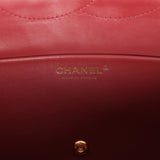 Chanel Maxi "Souplissimo" Small Flap Bag Light Beige Grained Calfskin Gold Hardware - Thumbnail View 11