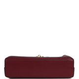 Chanel Small Kelly Shopper Dark Burgundy Caviar Gold Hardware - Thumbnail View 6