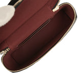 Chanel Top Handle Long Vanity Case with Chain Black Lambskin Light Gold Hardware - Thumbnail View 9