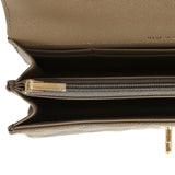 Chanel Trendy Top Handle Clutch with Chain Dark Khaki Caviar Gold Hardware - Thumbnail View 9