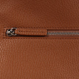 Chanel Maxi "Souplissimo" Large Flap Bag Camel Grained Calfskin Silver Hardware - Thumbnail View 8