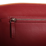 Chanel Maxi "Souplissimo" Large Flap Bag Camel Grained Calfskin Silver Hardware - Thumbnail View 9
