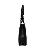 Chanel Large "My Everything" Shopping Tote So Black Caviar Black Hardware - Thumbnail View 3
